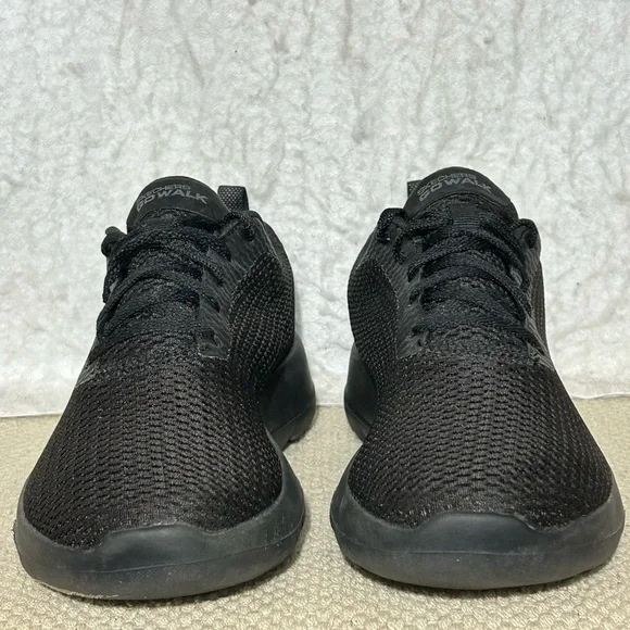Skechers Womens Black GOWalk Joy Paradise Casual Walking Sneaker Shoes SZ US 7.5 - Picture 3 of 11